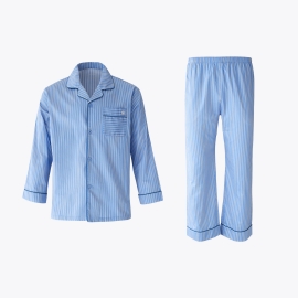 60수 스프라이프 파자마(블루)